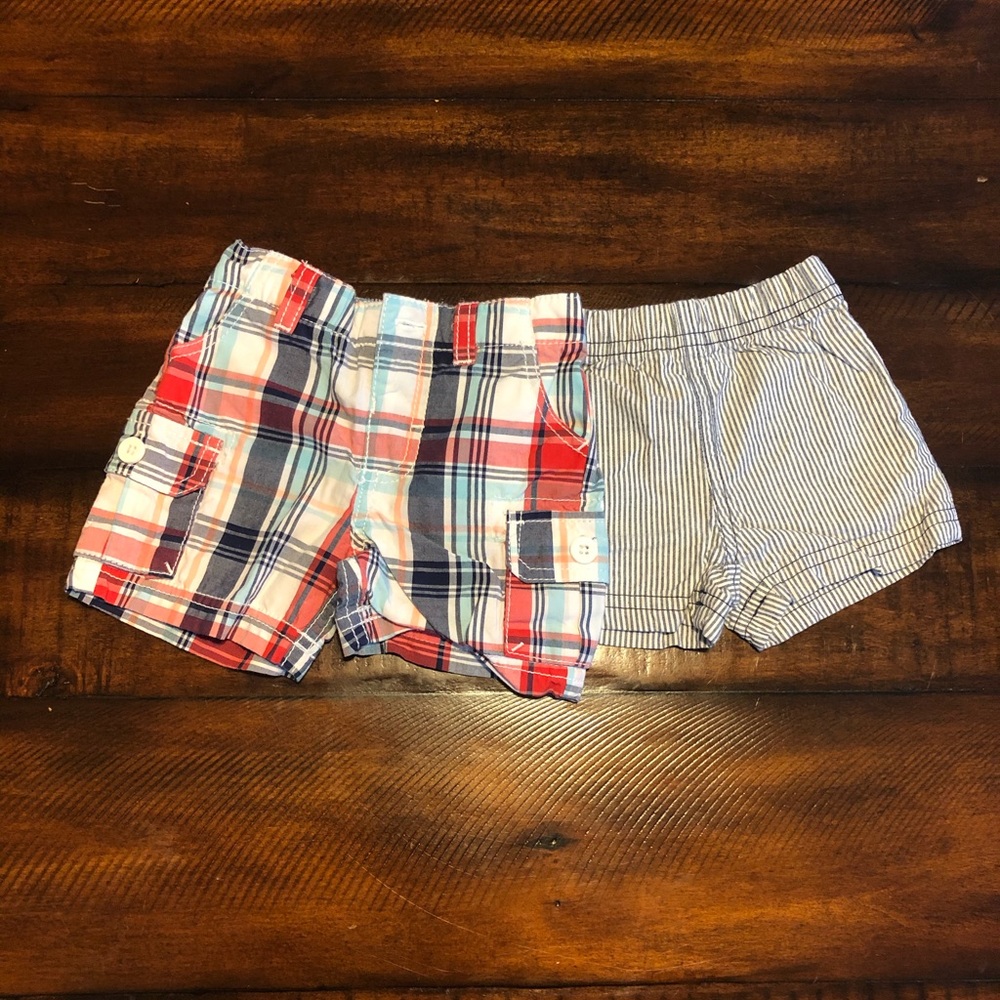 Two pairs of shorts!